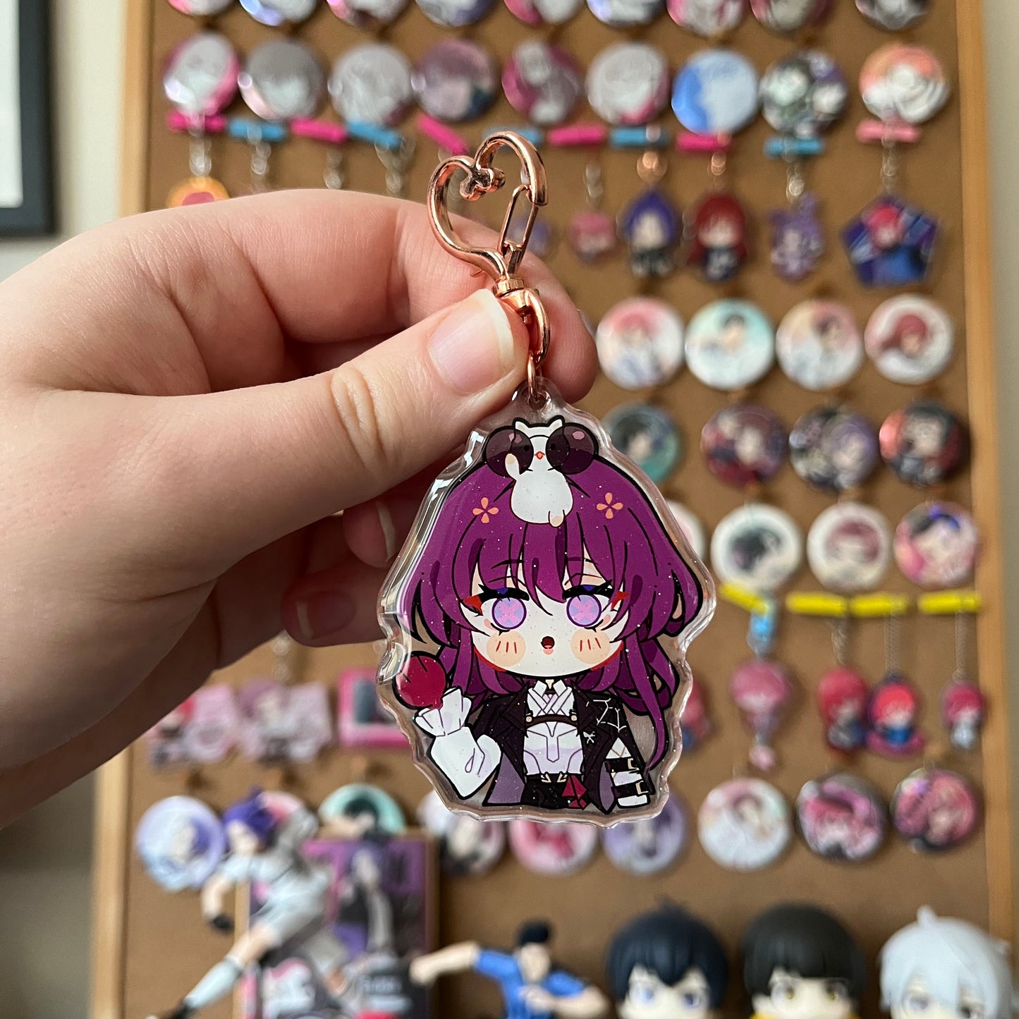 Honkai Star Rail Kafka Cat Companion CHARM Fanmade