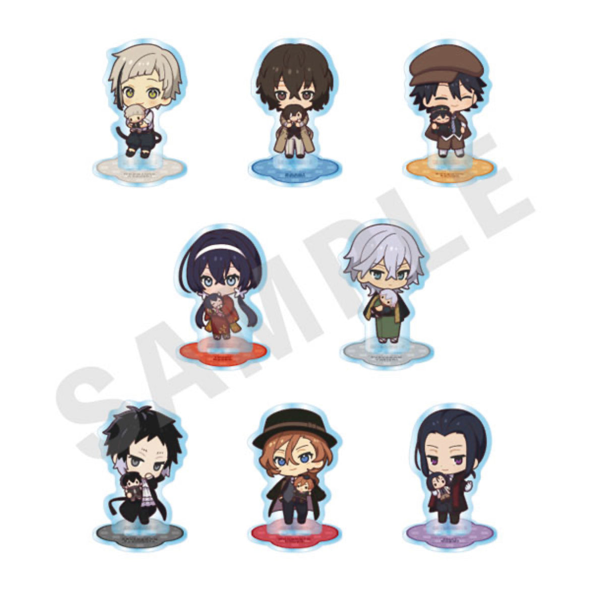 Bungou Stray Dogs Mini Me Acrylic Standees