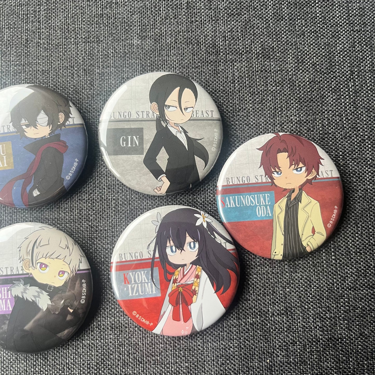 Bungou Stray Dogs Beast Badges
