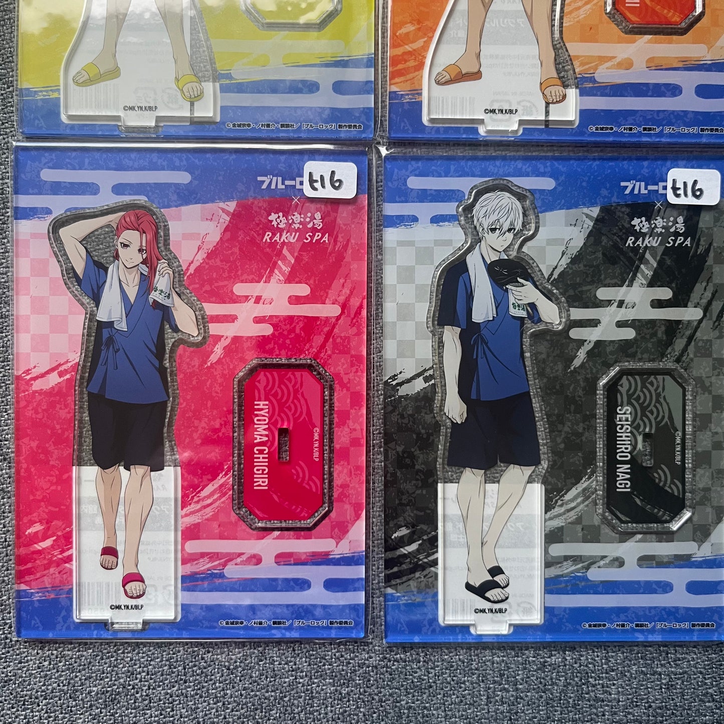 Blue Lock Raku Spa Acrylic Standees