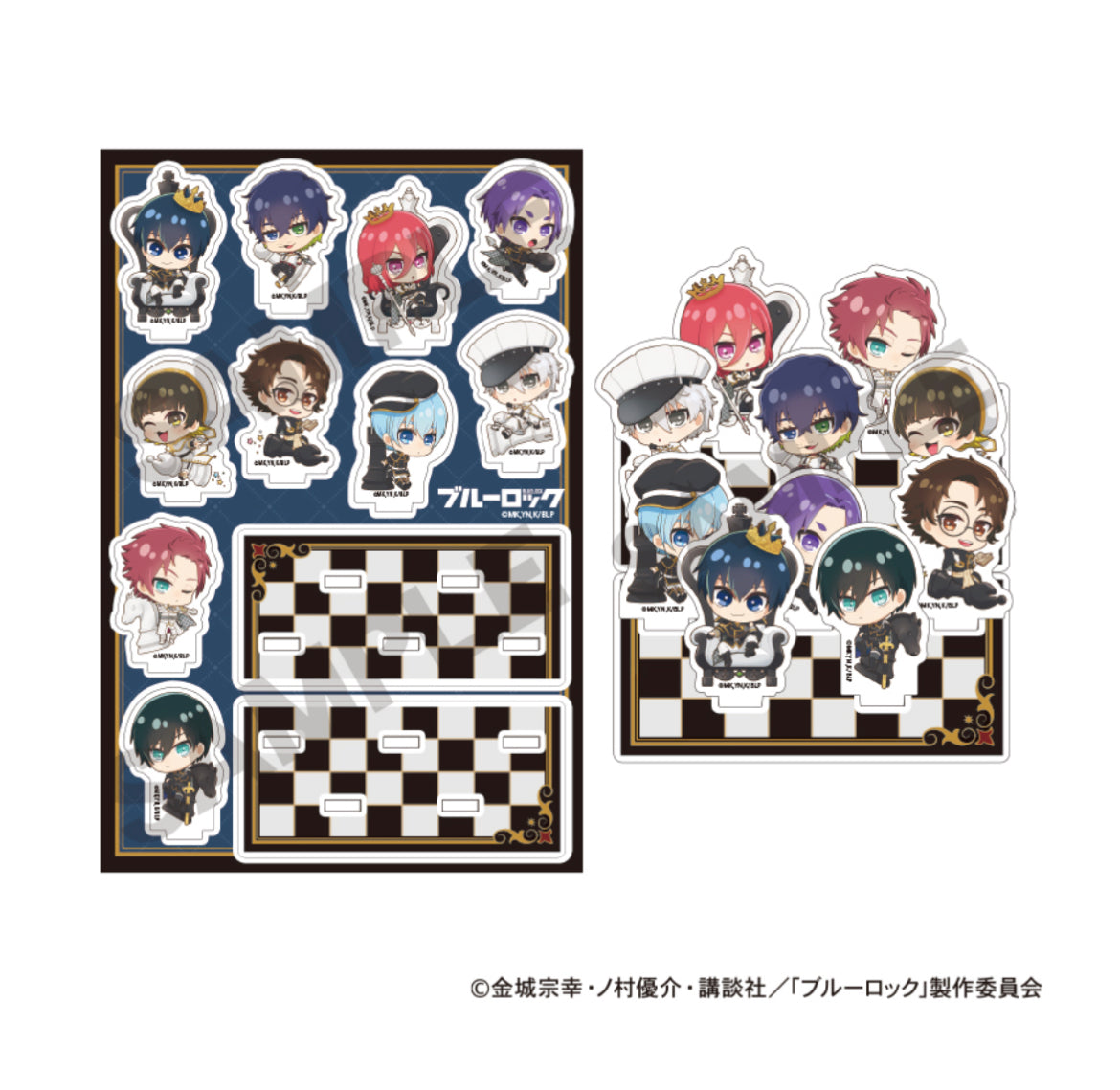 Blue Lock Chess Diorama Large Acrylic Standee