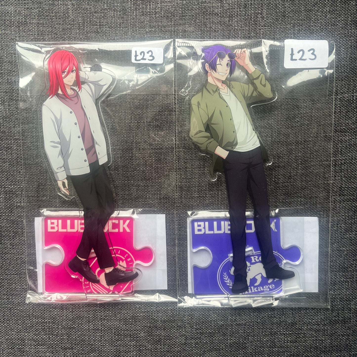 Blue Lock Pop Up Shop Acrylic Standees
