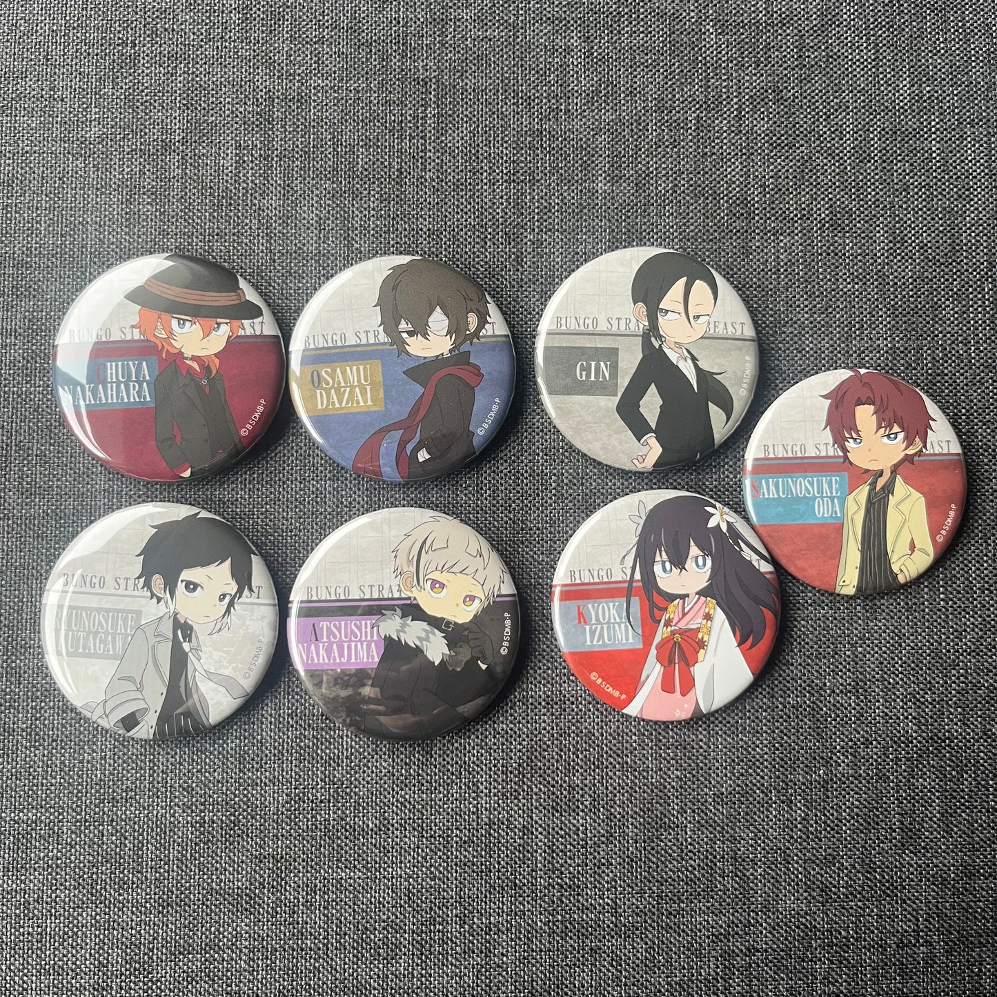 Bungou Stray Dogs Beast Badges