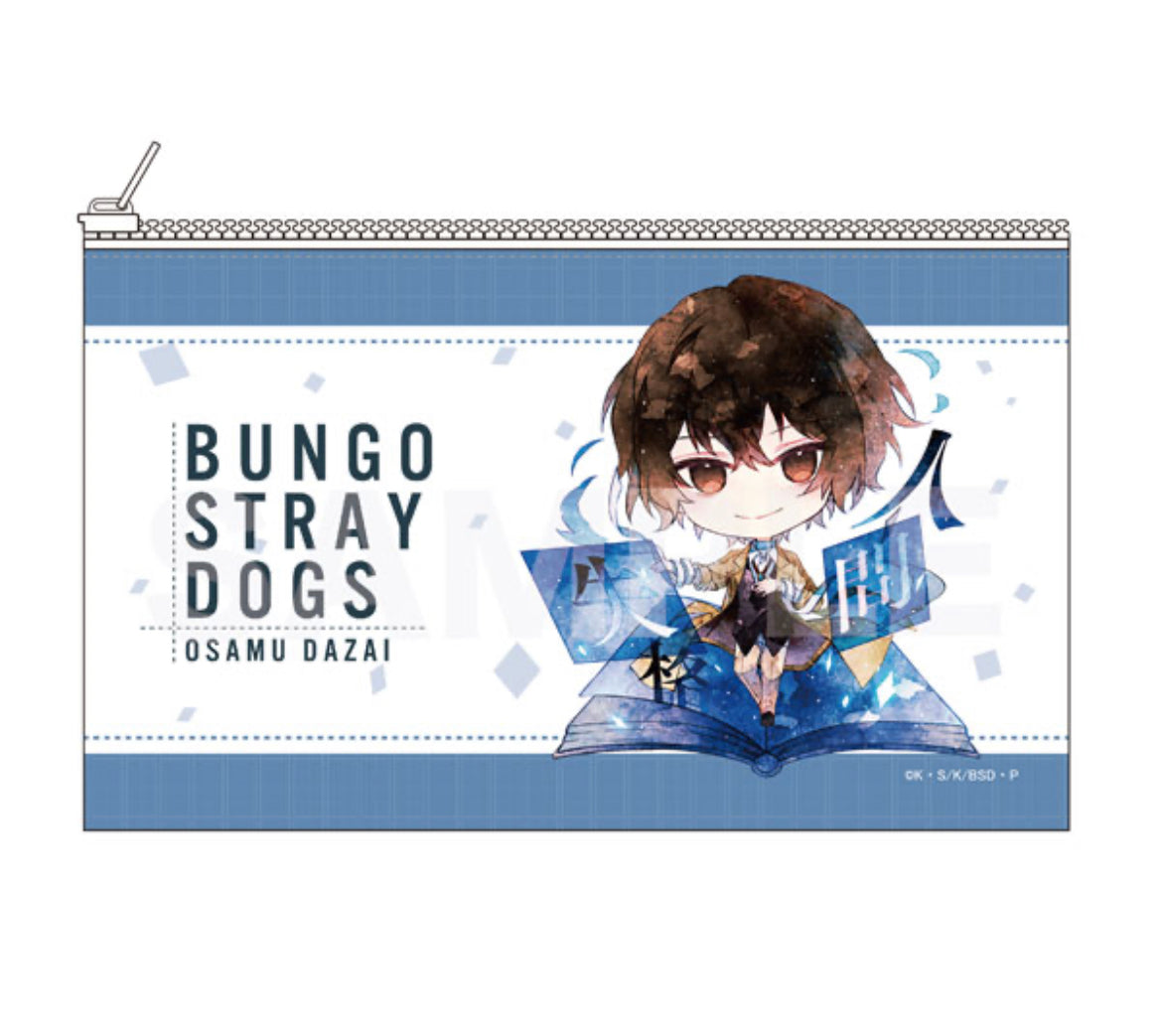 Bungou Stray Dogs Clear Zip Pouch Dazai