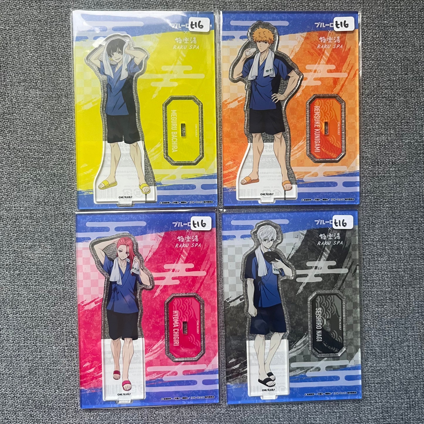 Blue Lock Raku Spa Acrylic Standees