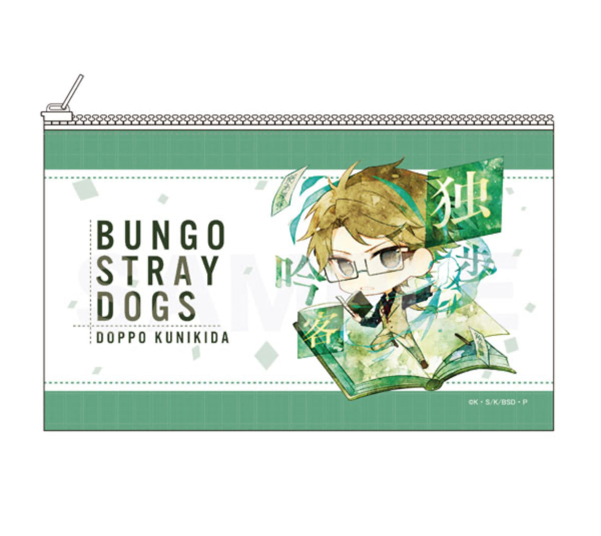 Bungou Stray Dogs Clear Zip Pouch Kunikida