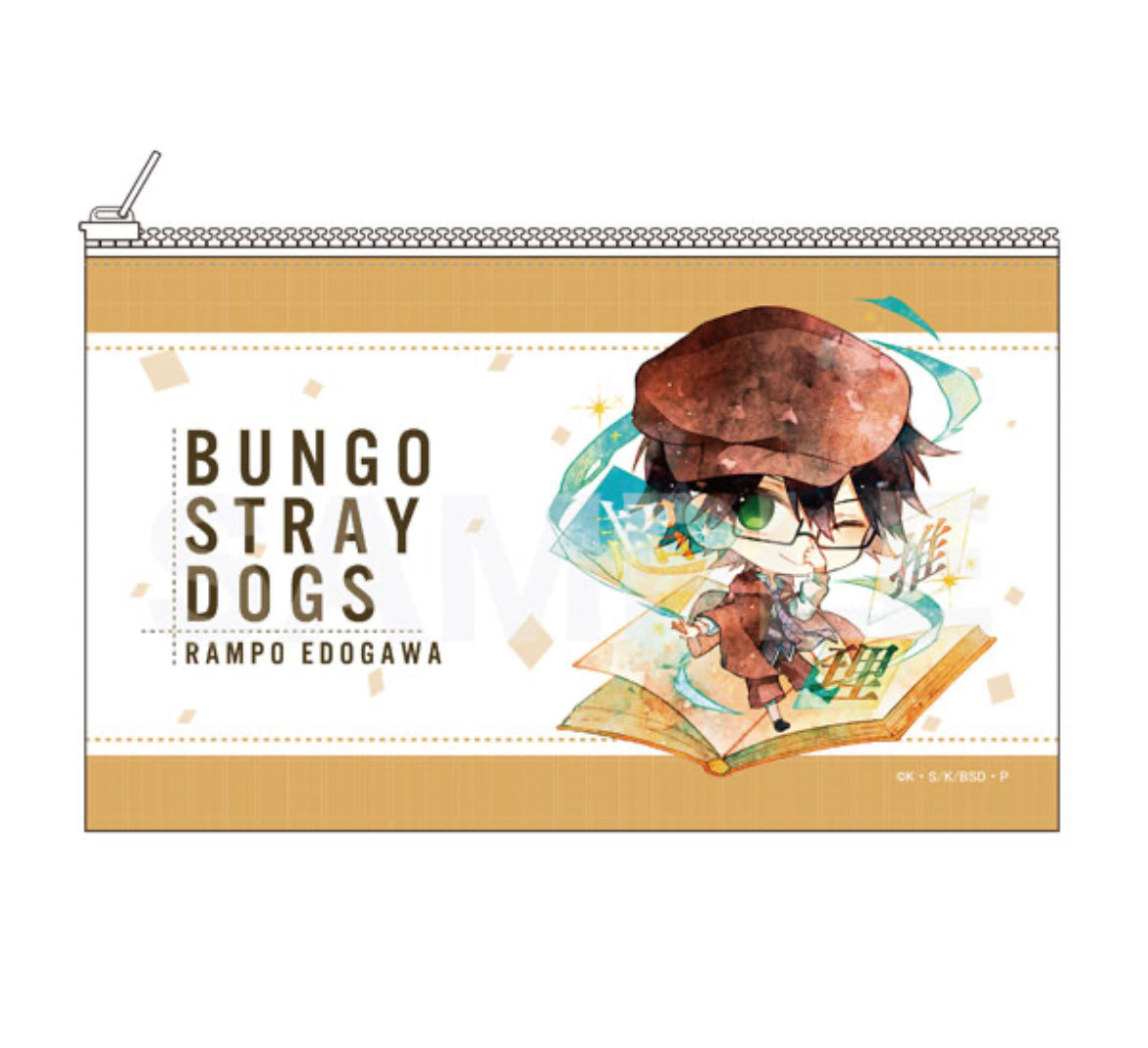 Bungou Stray Dogs Clear Zip Pouch Ranpo
