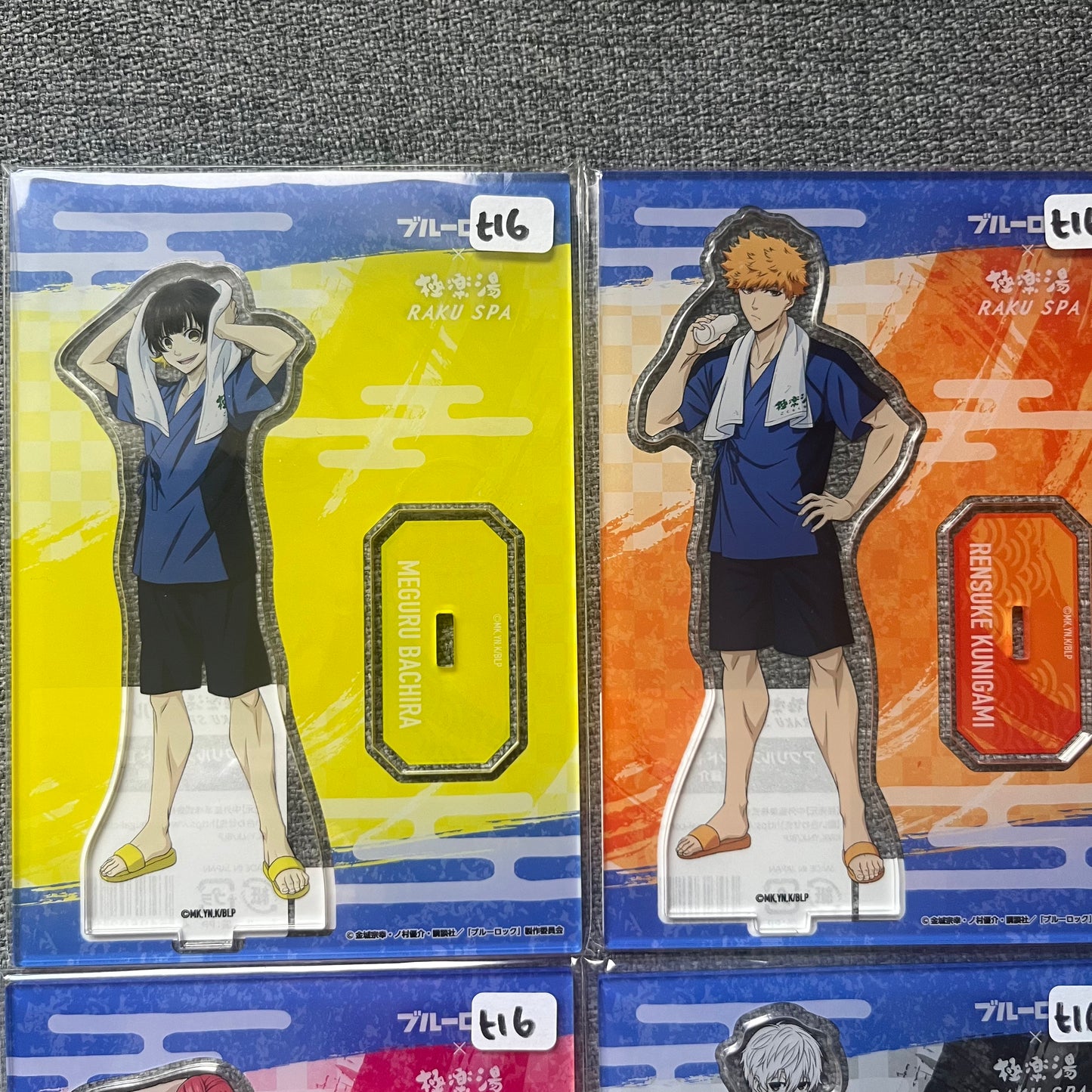 Blue Lock Raku Spa Acrylic Standees