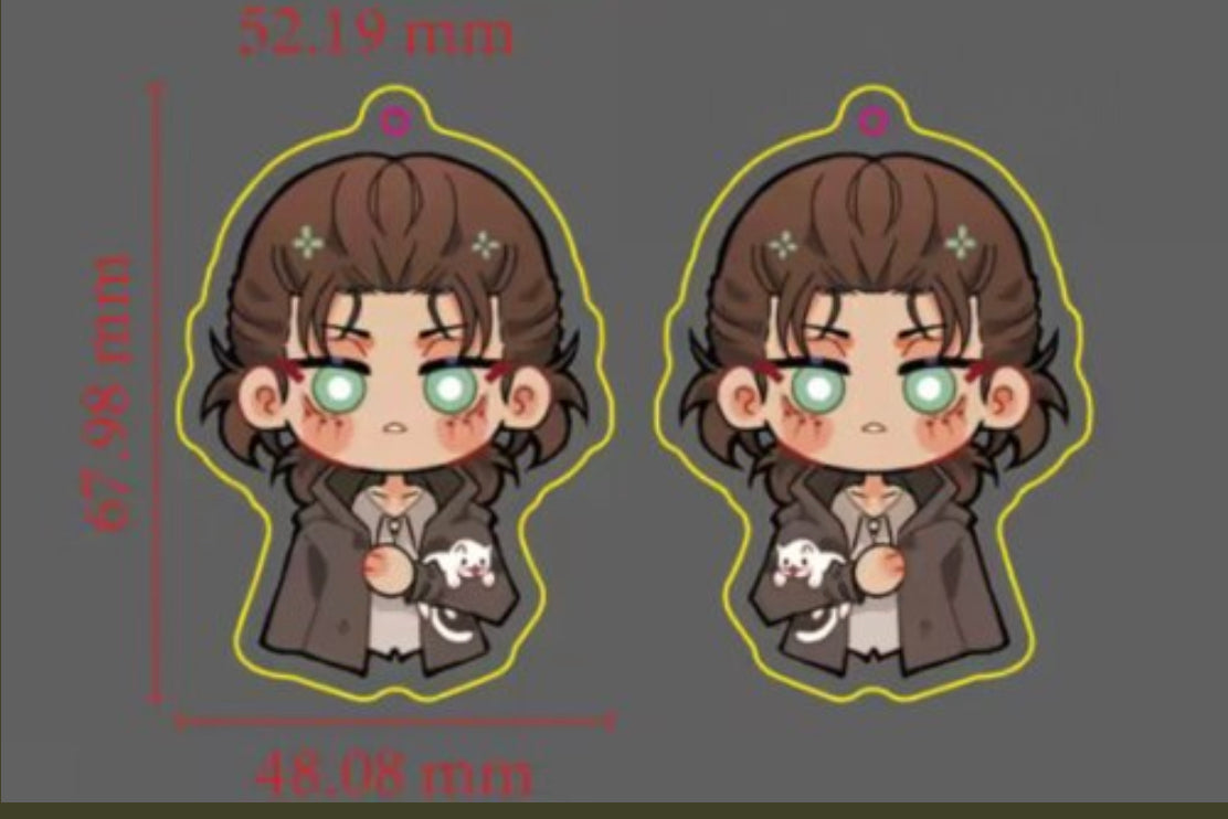 Attack On Titan Eren Cat Companion CHARM Fanmade