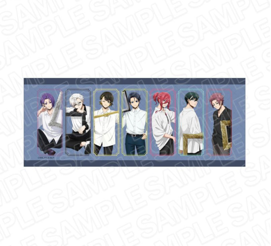 Blue Lock Face / Hand Towel (Frame Series)