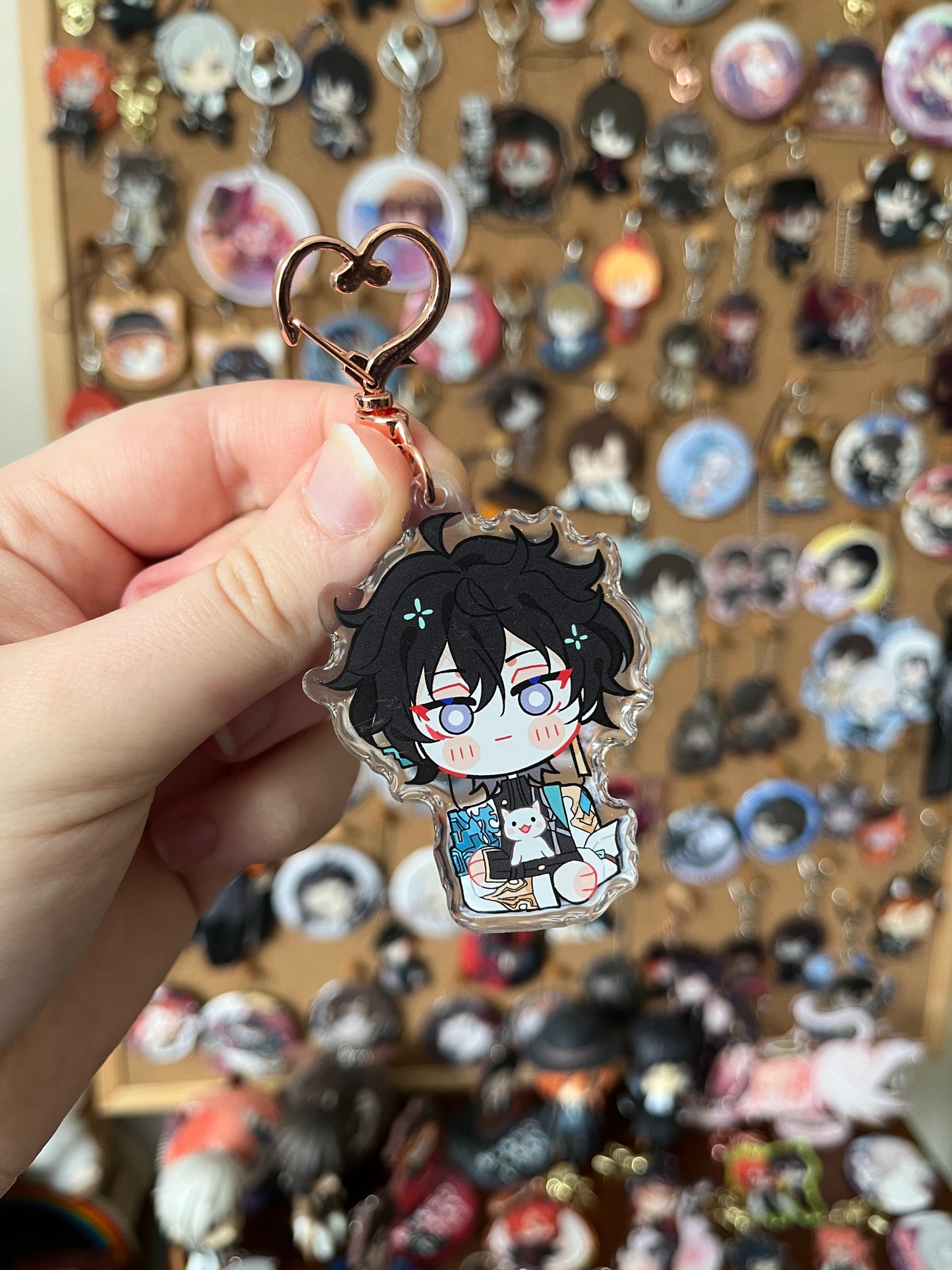 Honkai Star Rail Dan Heng Cat Companion CHARM Fanmade