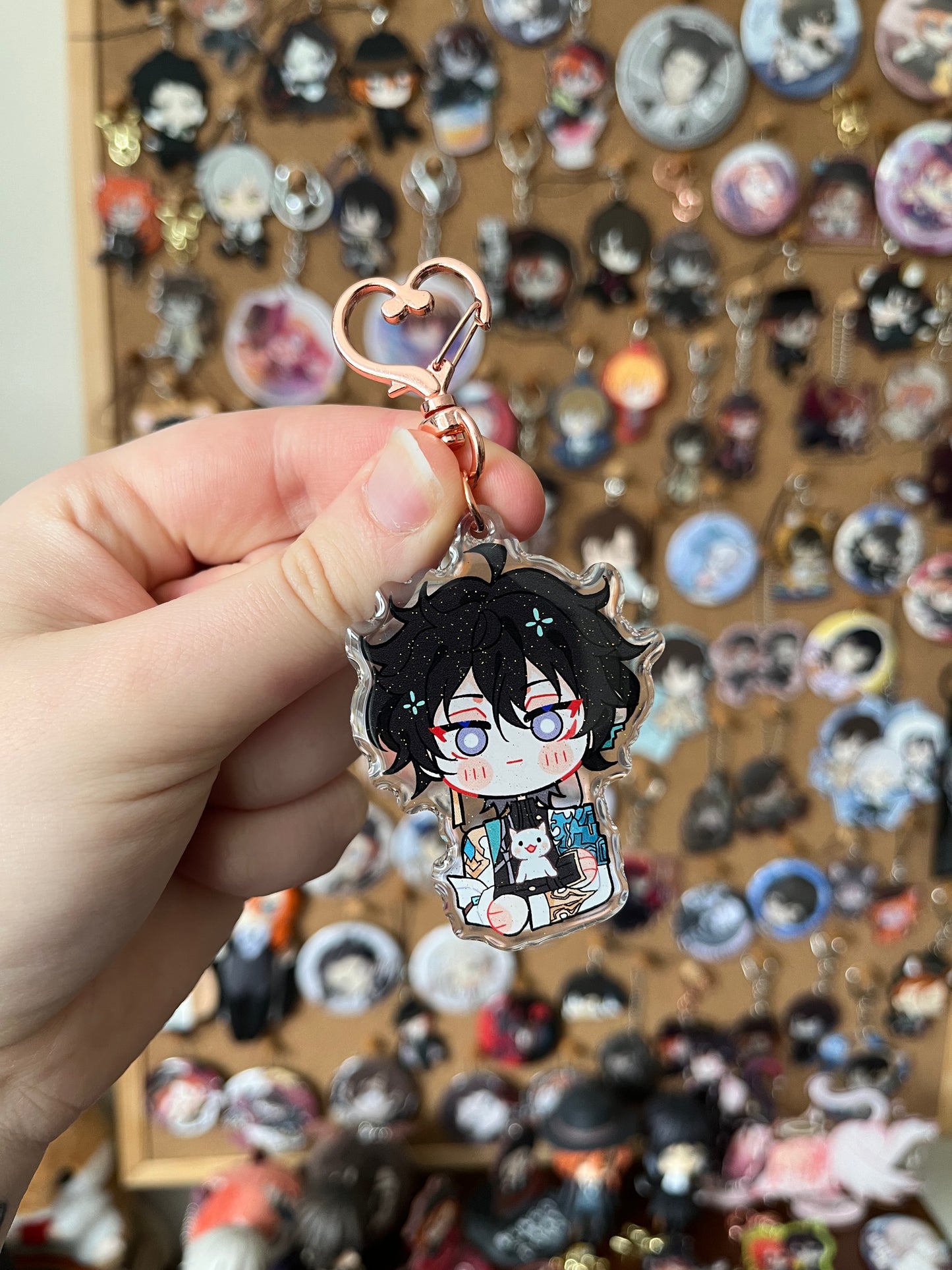 Honkai Star Rail Dan Heng Cat Companion CHARM Fanmade