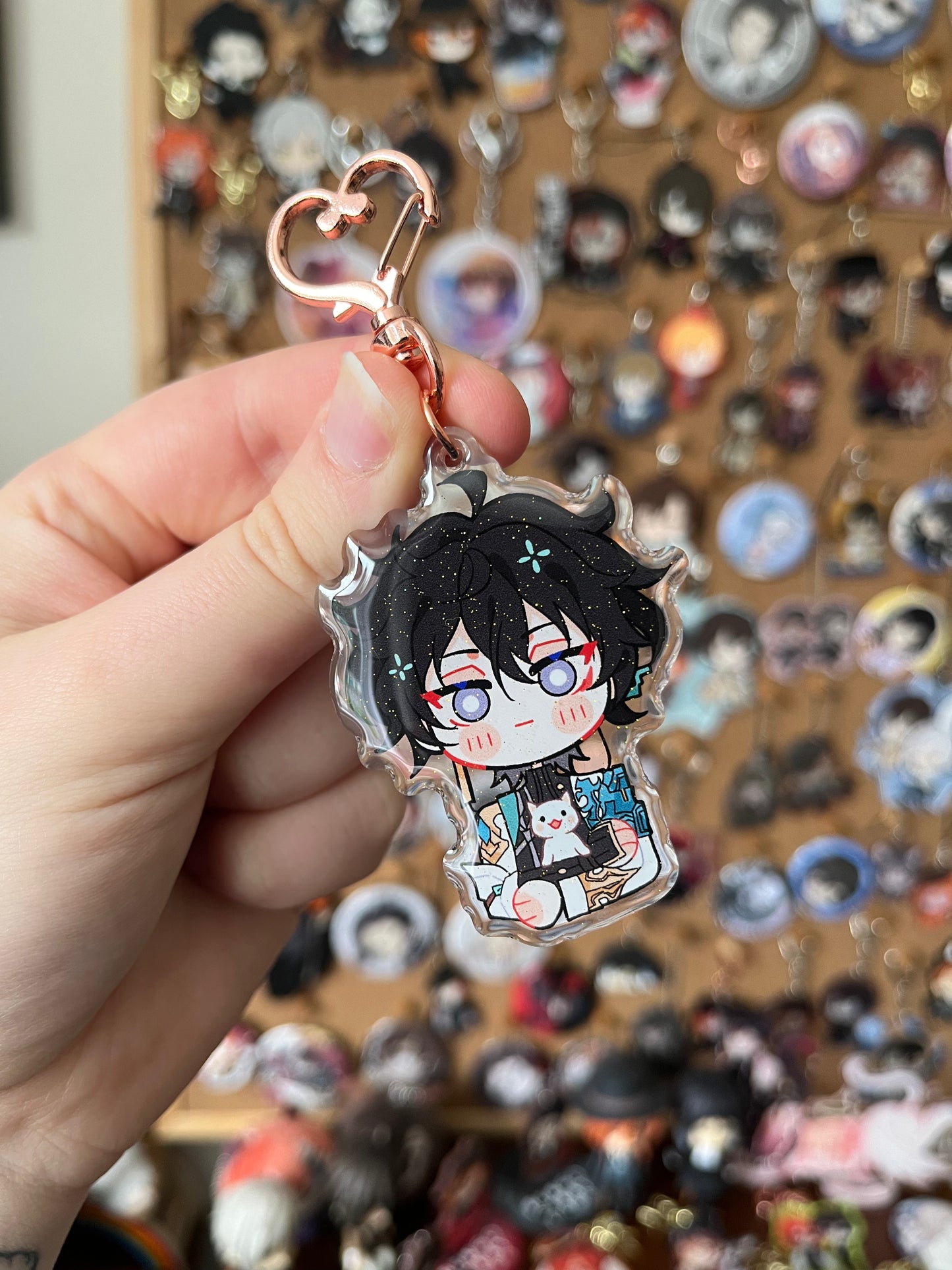 Honkai Star Rail Dan Heng Cat Companion CHARM Fanmade