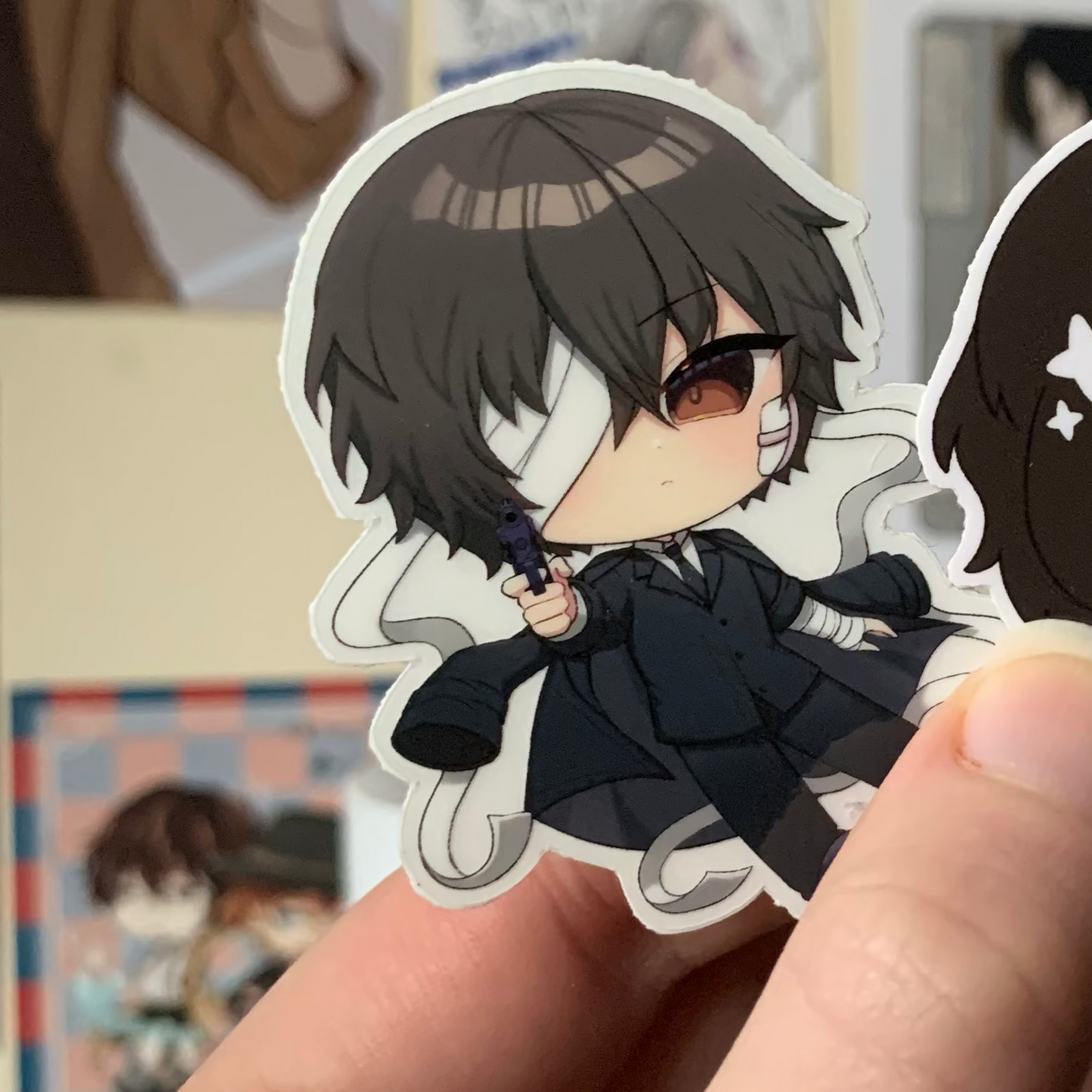 Bungou Stray Dogs Port Mafia Dazai Osamu Sticker Fanmade