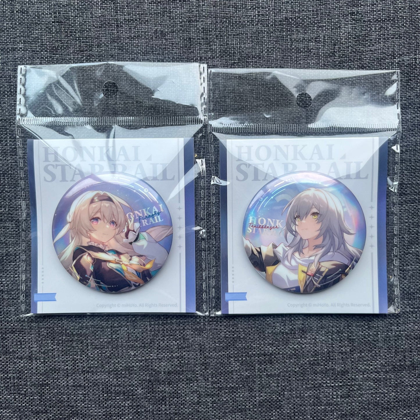 Honkai Star Rail Firefly / Trailblazer / Stelle Badges