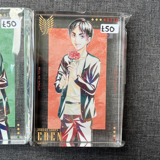 Attack On Titan Eren Large Acrylic Block