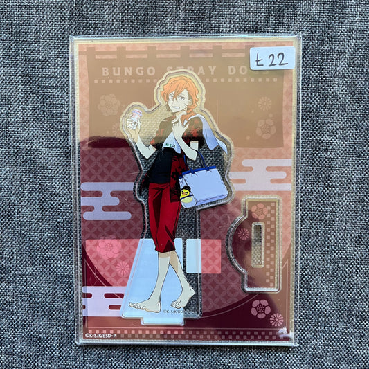 Bungou Stray Dogs Chuuya Nakahara Raku Spa Acrylic Standee