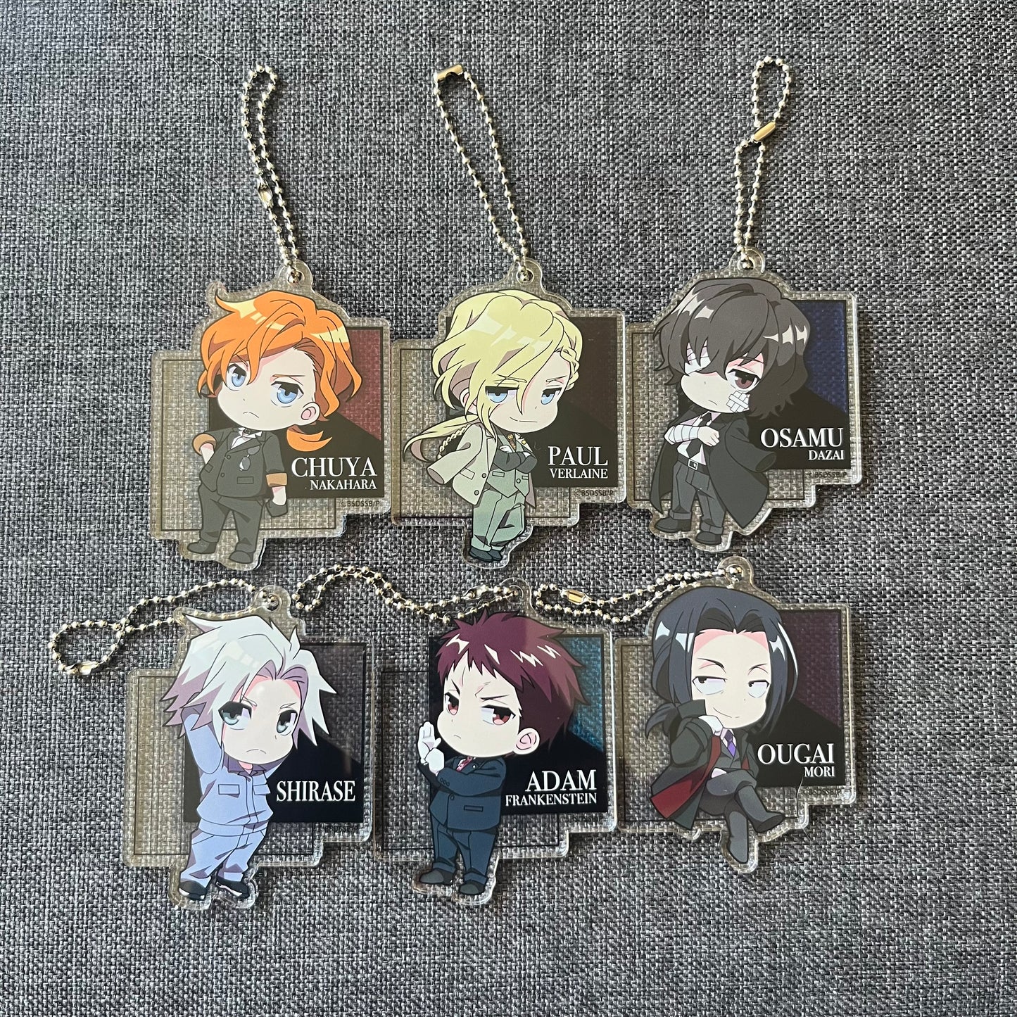 Bungou Stray Dogs Stormbringer Acrylic Charms
