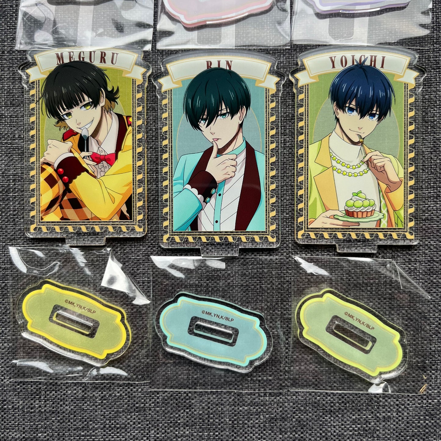 Blue Lock Patisserie Mini Acrylic Standees