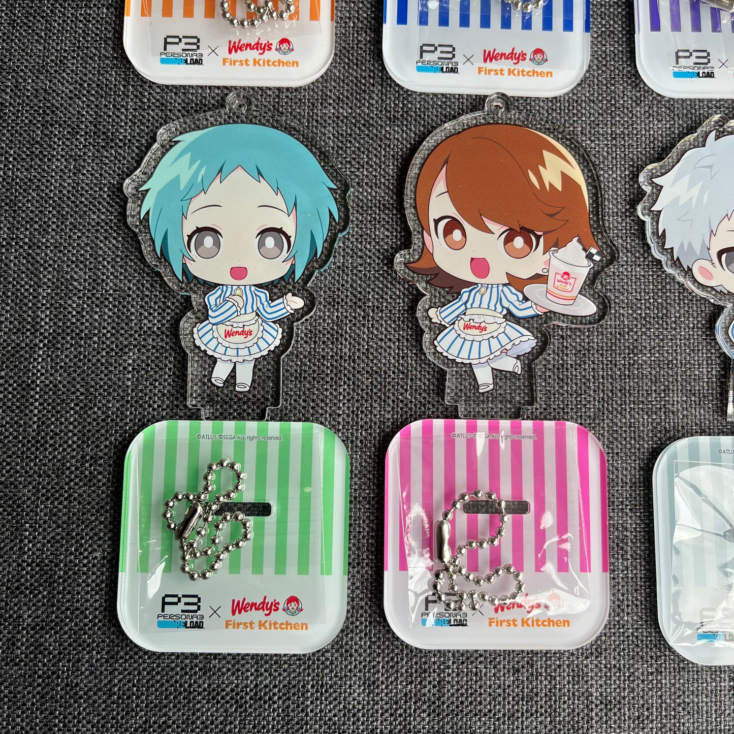Persona 3 x Wendy’s Collab Acrylic Standees / Charms