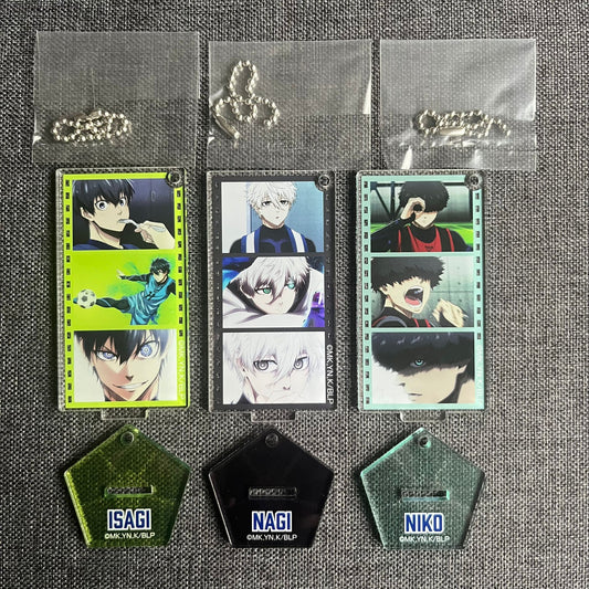 Blue Lock Scenes Acrylic Standee Charms