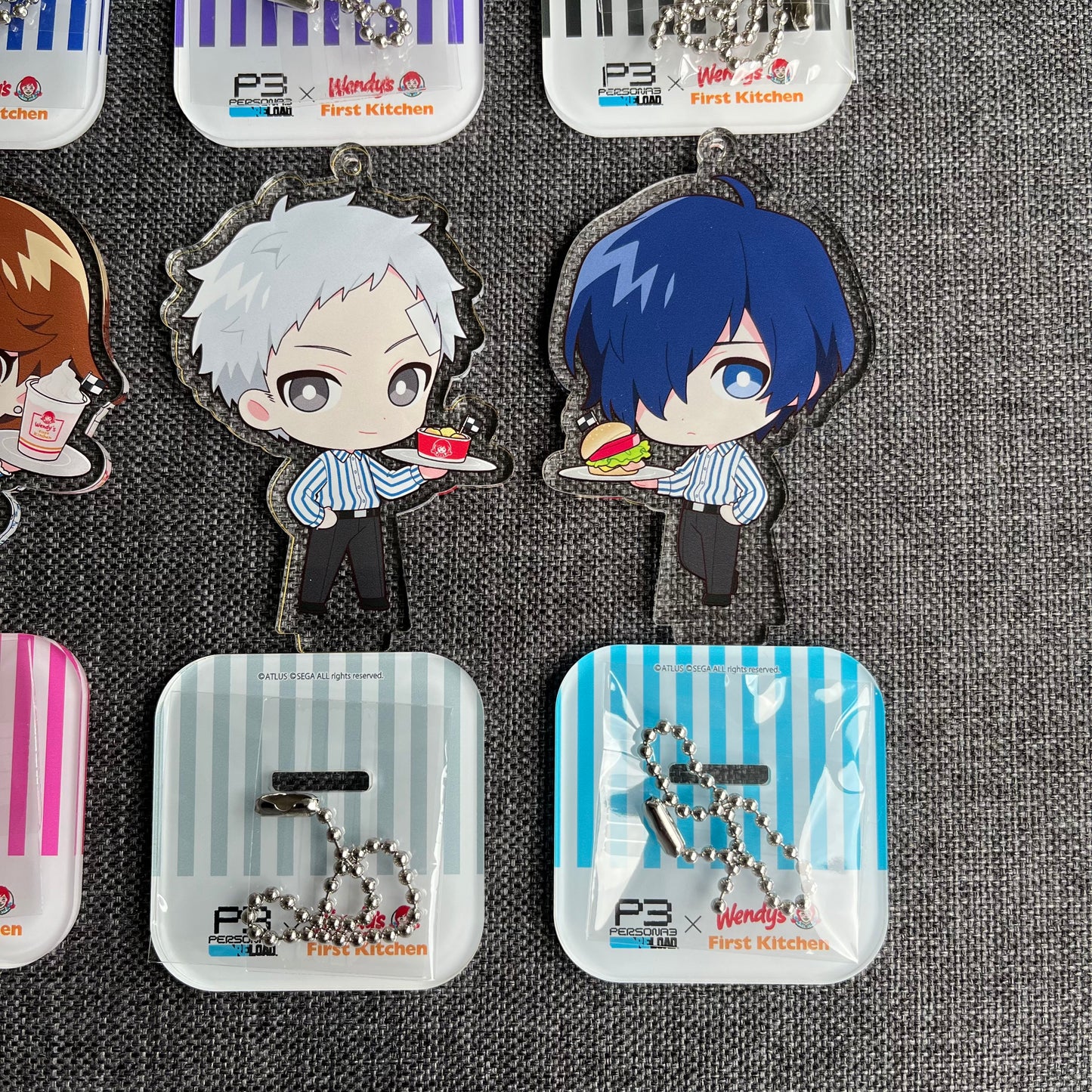 Persona 3 x Wendy’s Collab Acrylic Standees / Charms