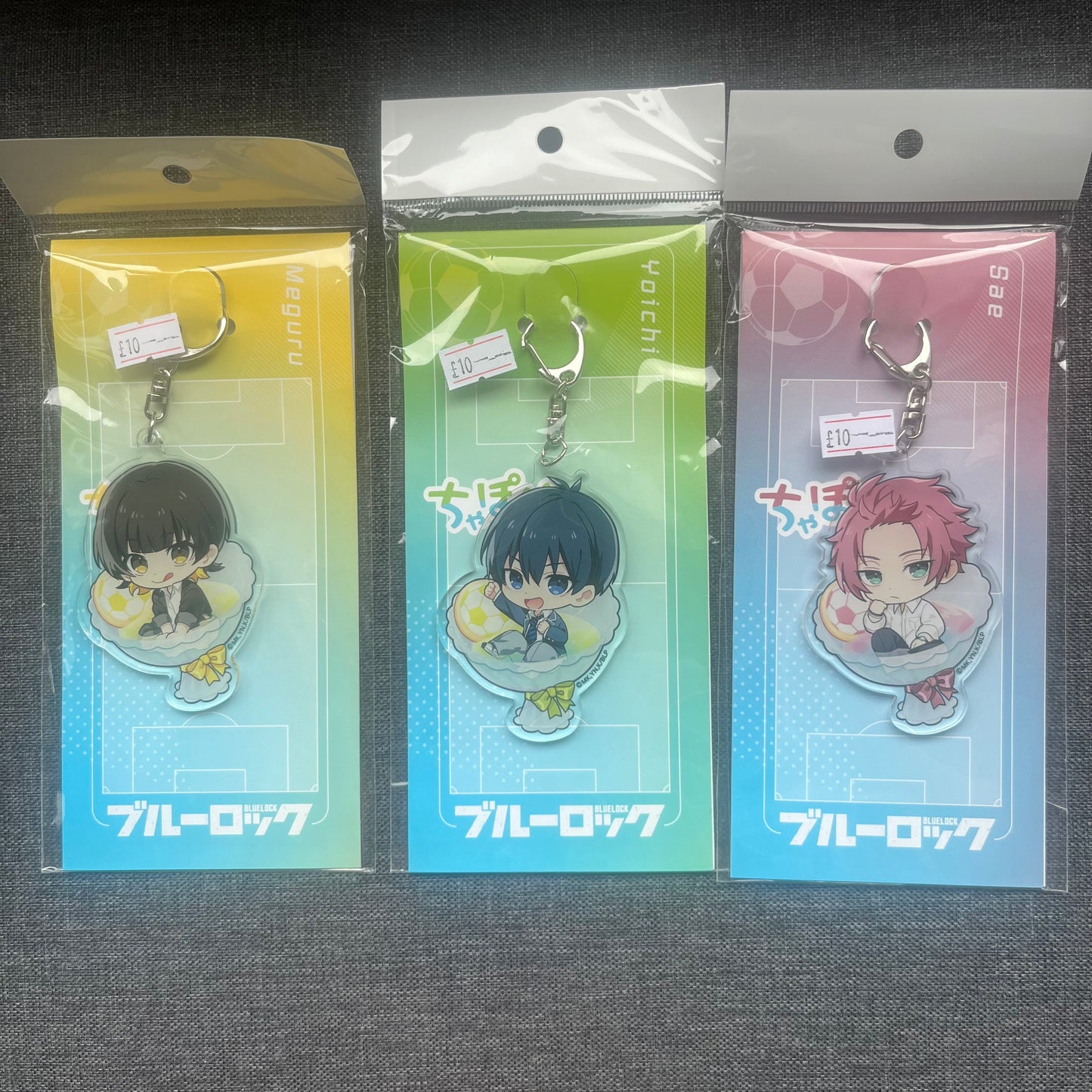 Blue Lock Drink Acrylic Charms