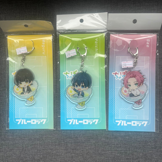 Blue Lock Drink Acrylic Charms
