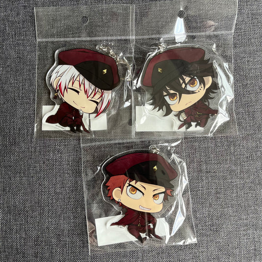 Bungou Stray Dogs Chibi Bean Style Large Acrylic Charm