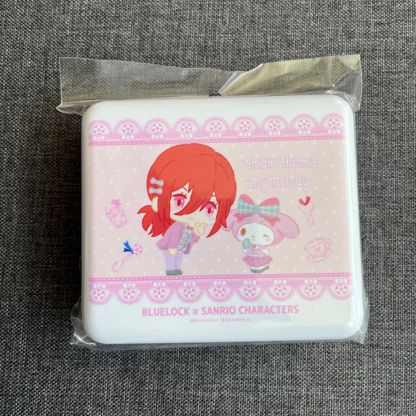 Blue Lock x Sanrio Chigiri My Melody Small Plastic Accessory Case