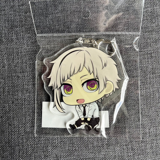 Bungou Stray Dogs Atsushi Chibi Bean Style Large Acrylic Charm