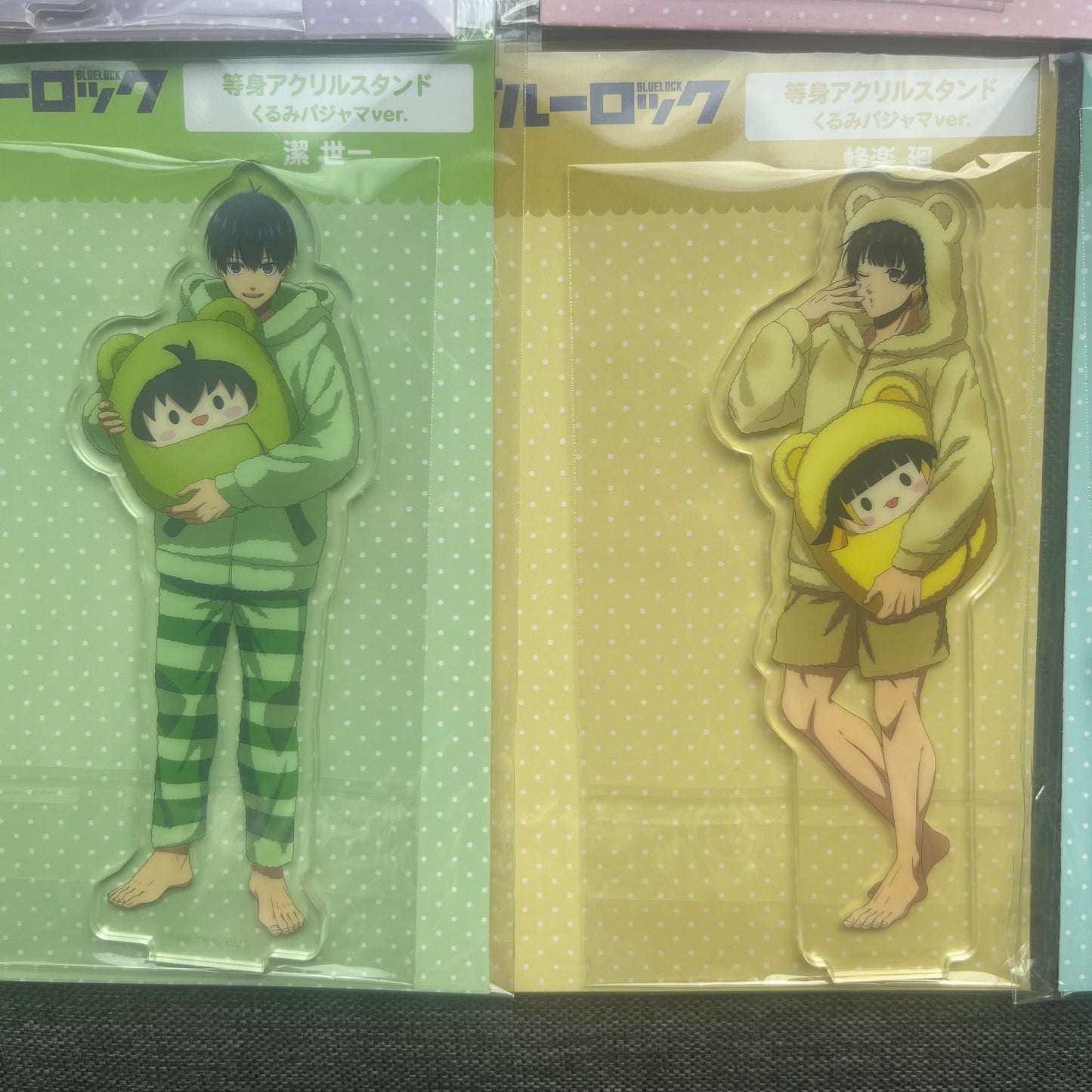 Blue Lock Bear Acrylic Standees