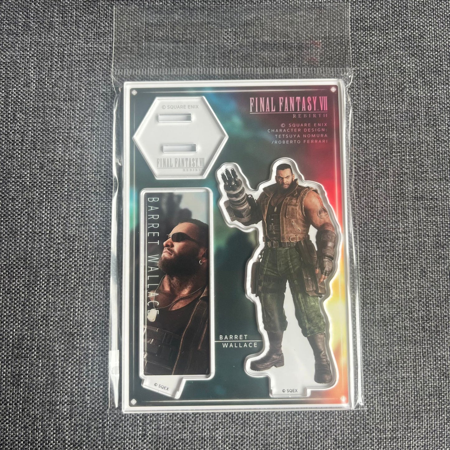 Final Fantasy VII Rebirth / Remake Barret Acrylic Standee