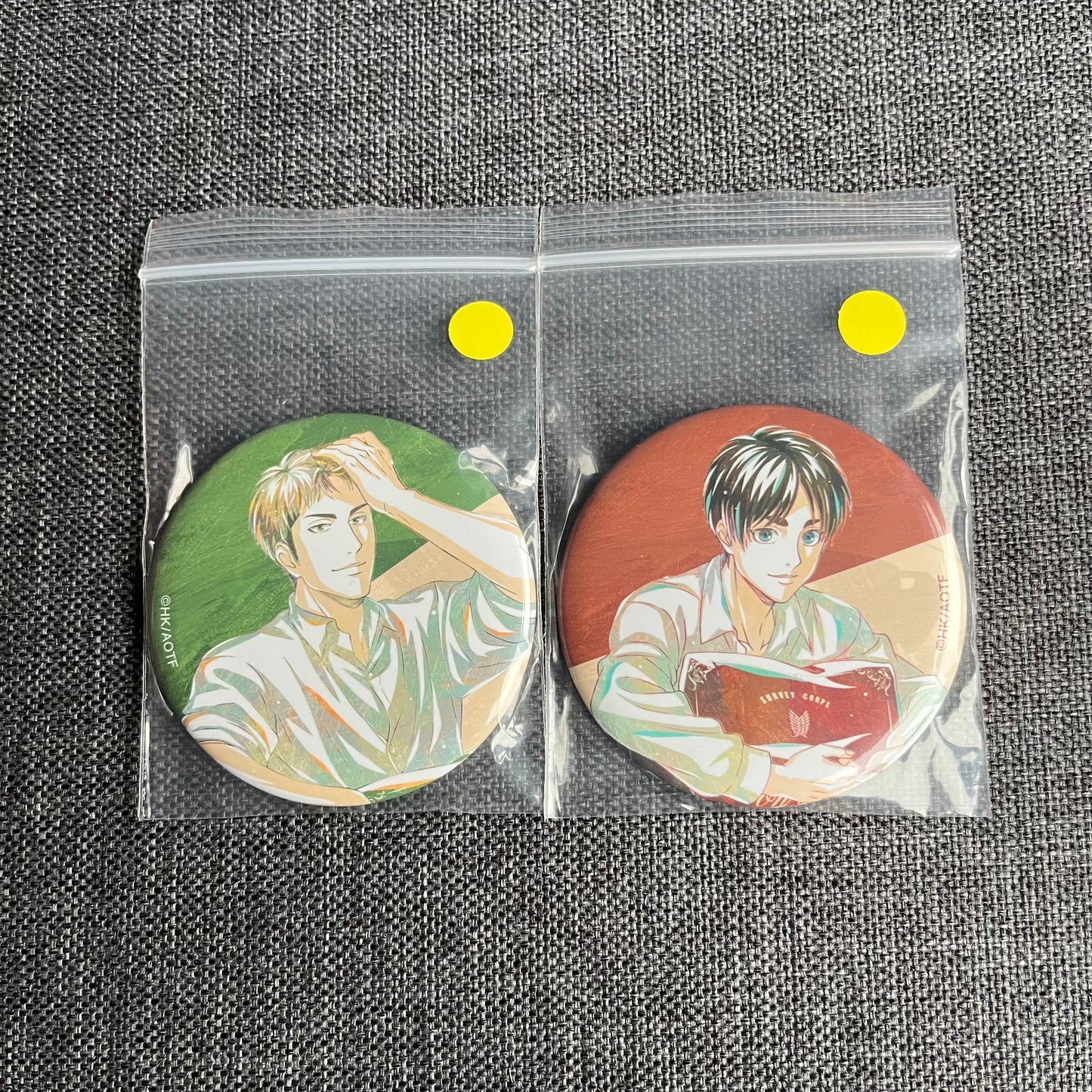 Attack On Titan ‘Relaxing’ Badges