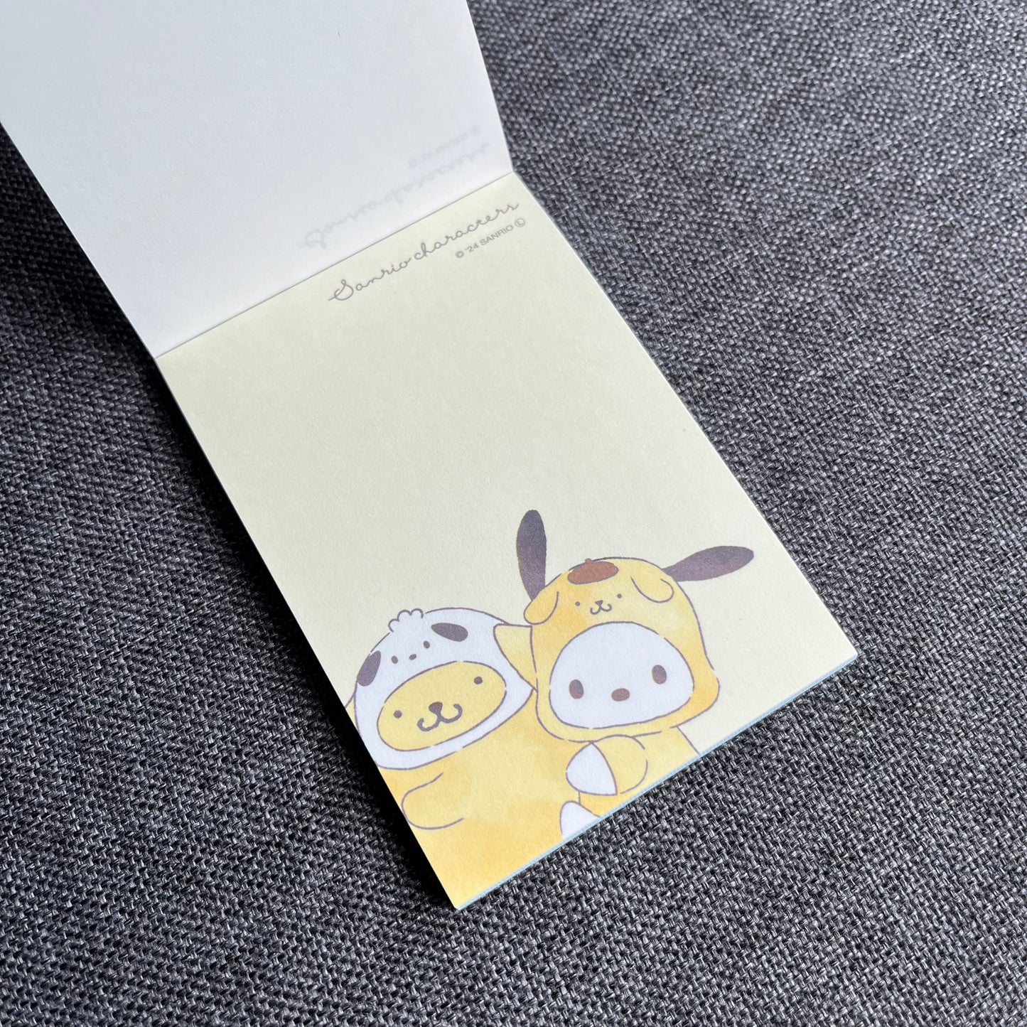 Sanrio Pompompurin Pochacco Mini Notepad