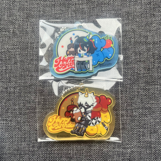 Zenless Zone Zero Zhu Yuan / Lycaon Mini Acrylic Charms
