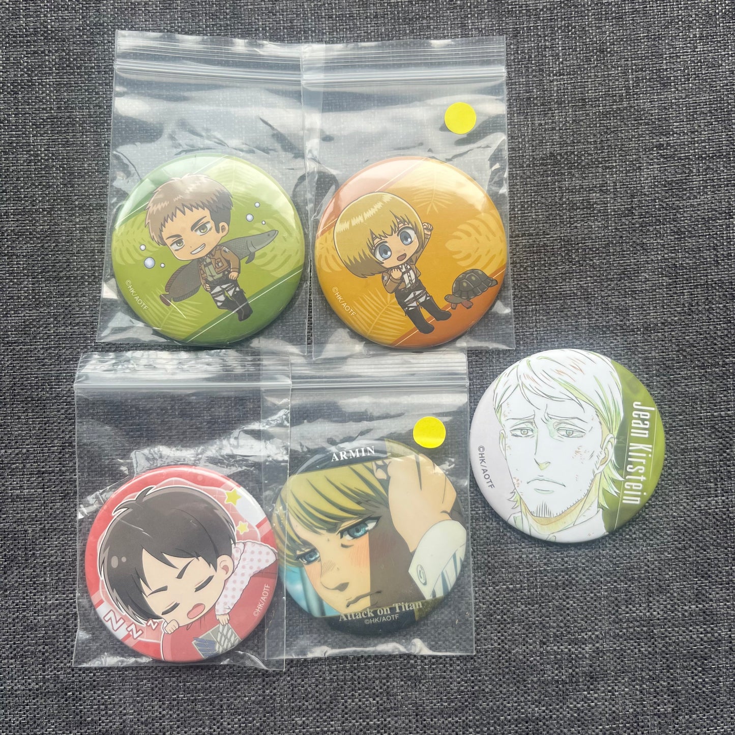 Attack On Titan Badges