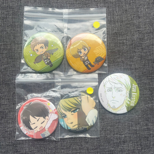 Attack On Titan Badges