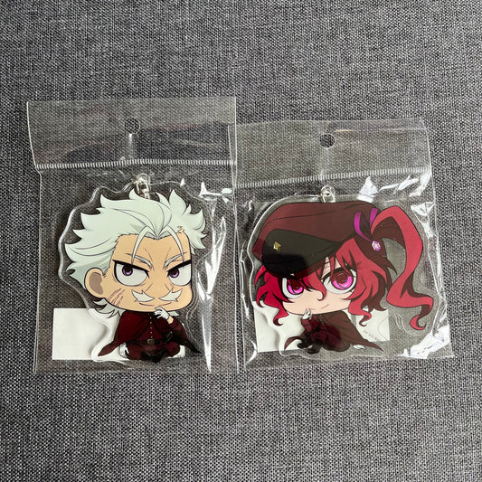 Bungou Stray Dogs Chibi Bean Style Large Acrylic Charm