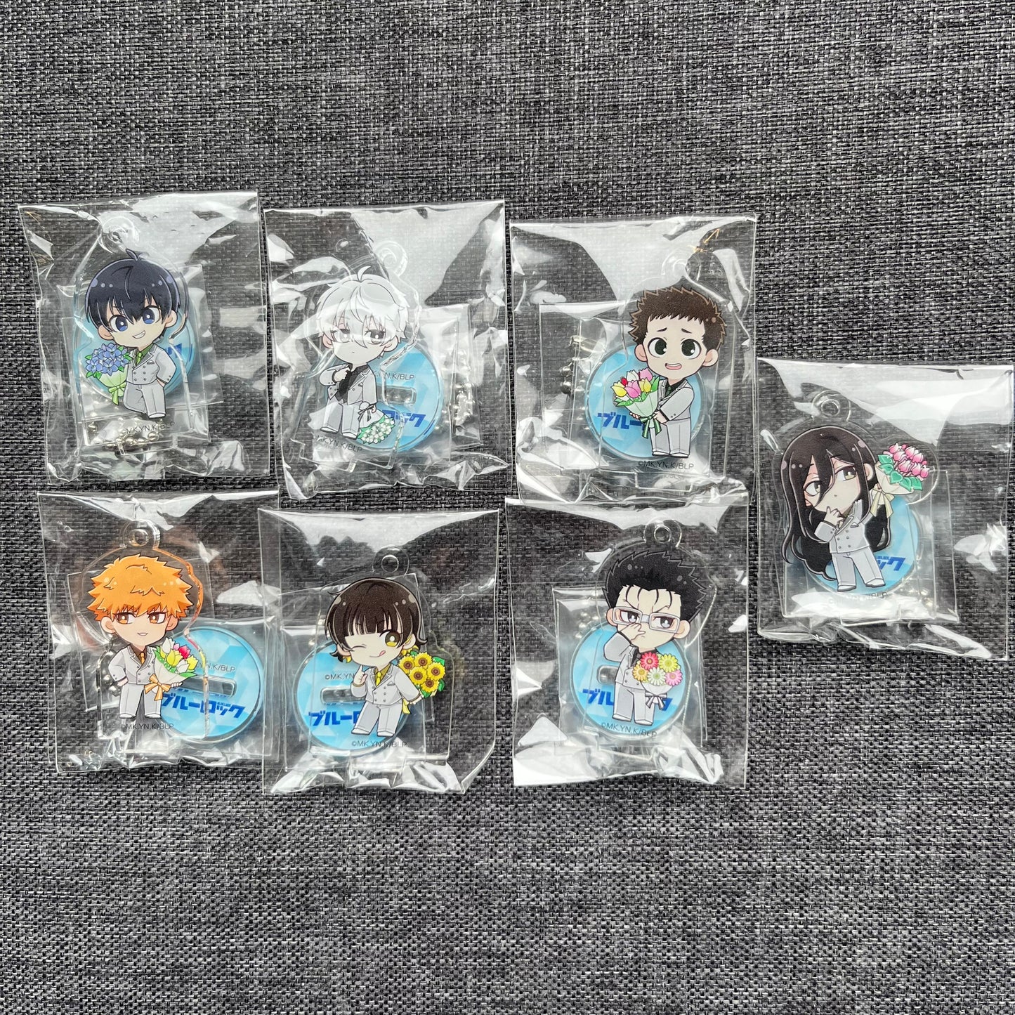 Blue Lock White Day Mini Acrylic Standees / Charms