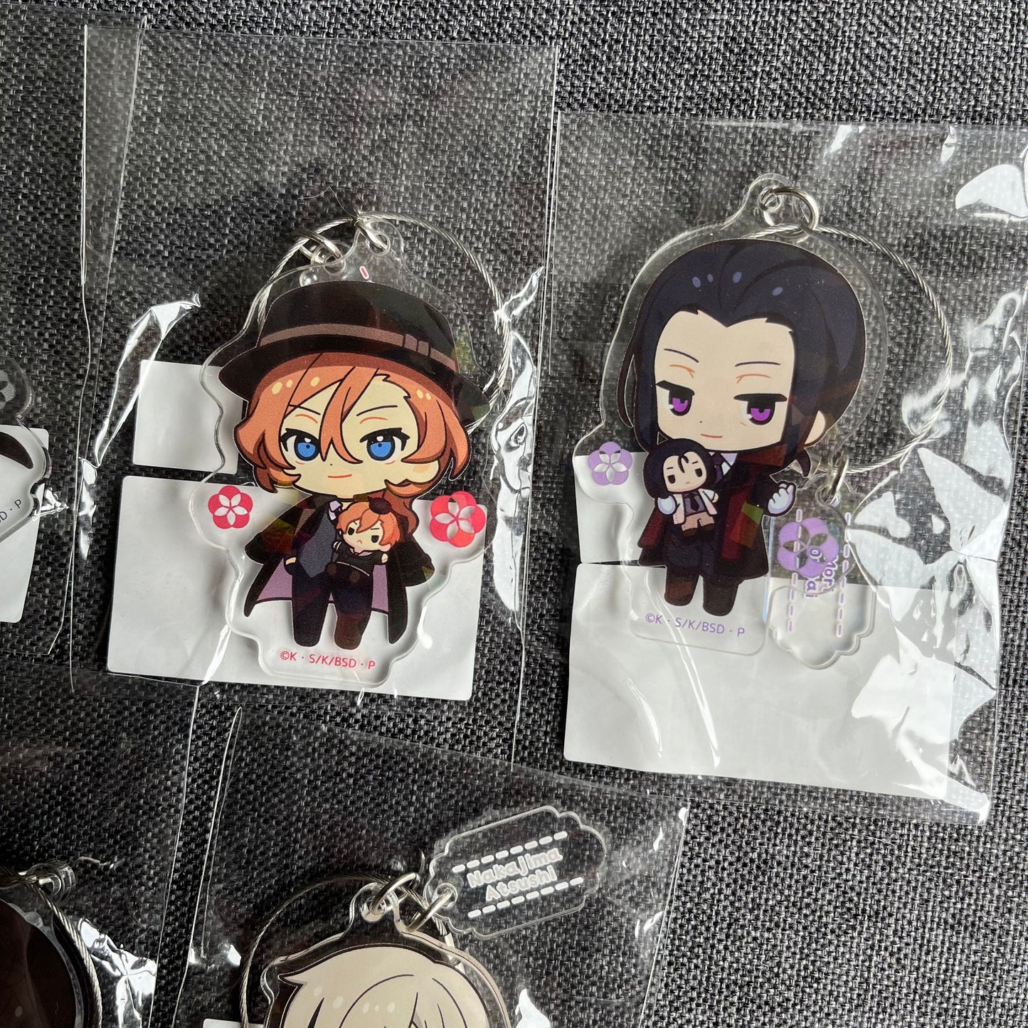 Bungou Stray Dogs Mini Me Acrylic Charms