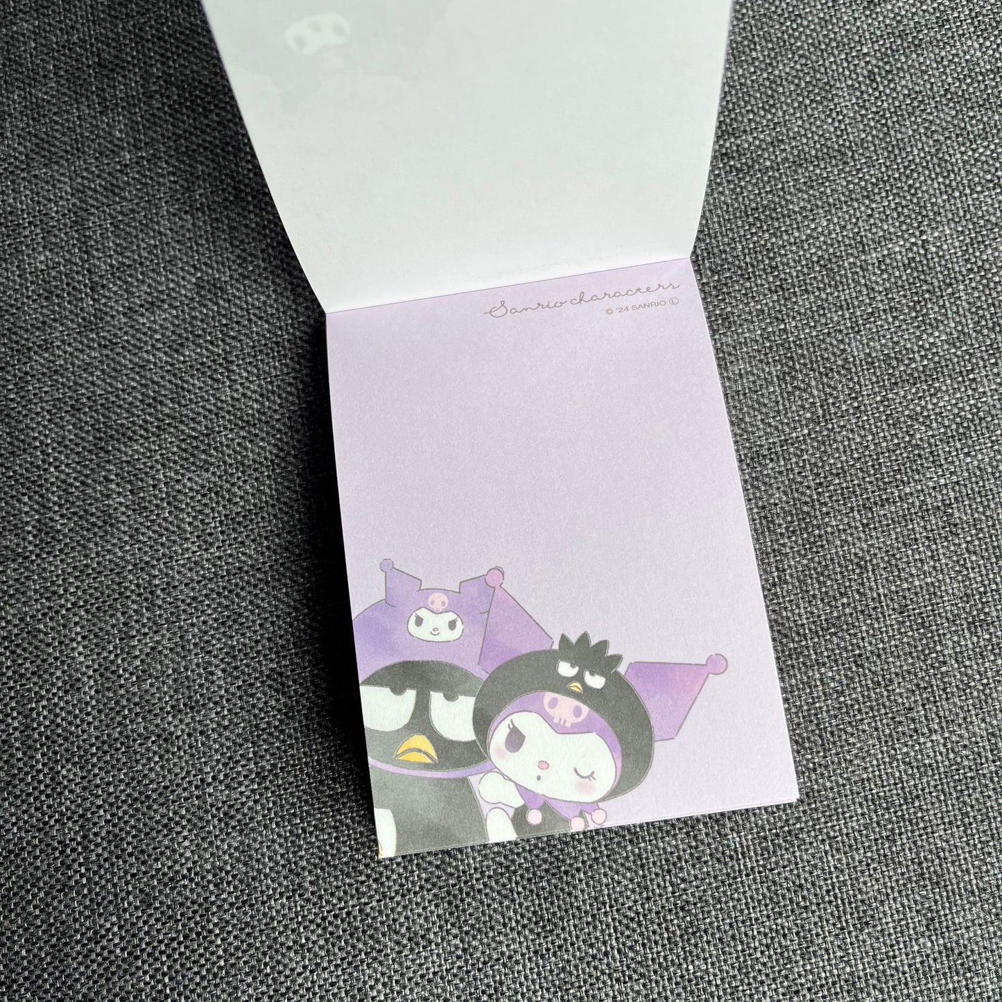 Sanrio Kuromi Bad Badtz Mini Notepad