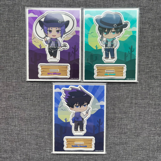 Blue Lock Cowboy Acrylic Standees