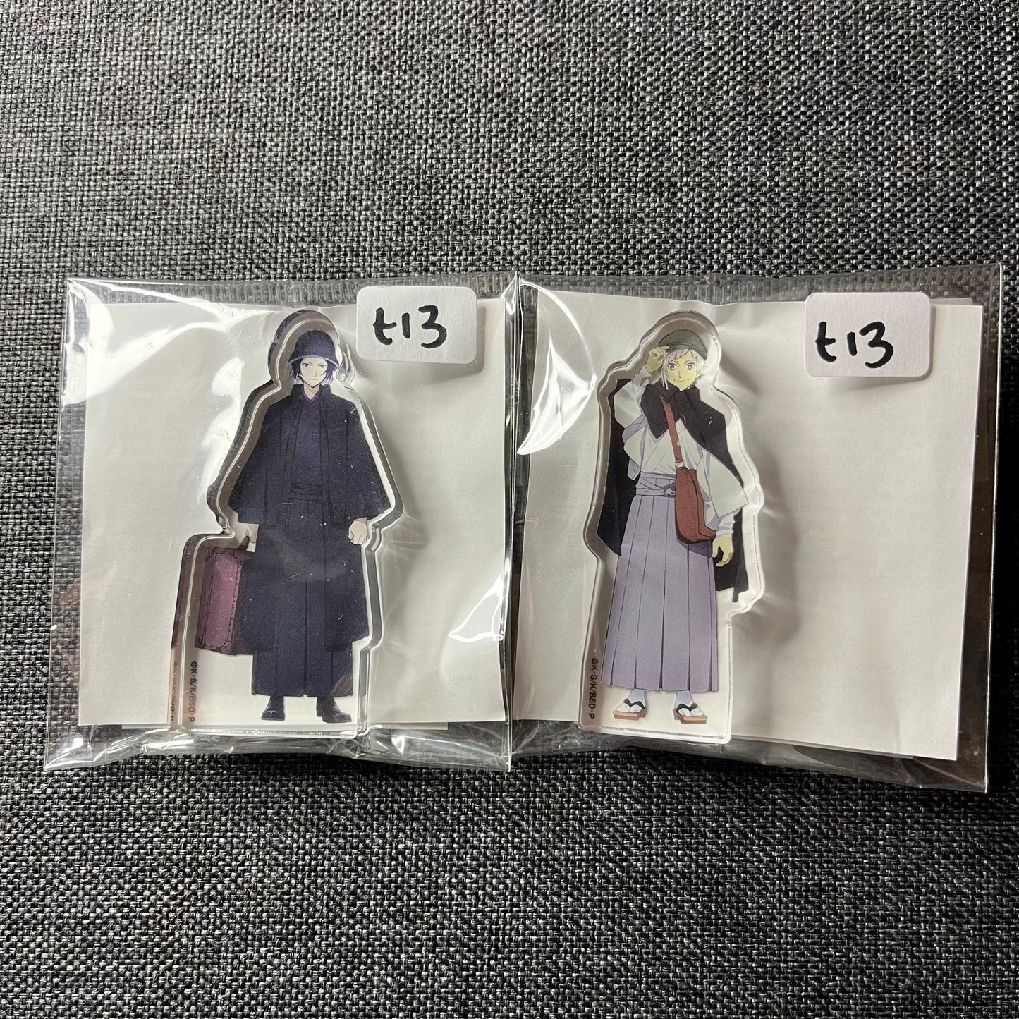 Bungou Stray Dogs Exhibition Mini Acrylic Blocks