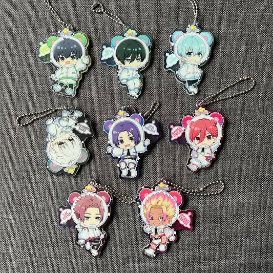 Blue Lock Space / Astronaut Acrylic Charm