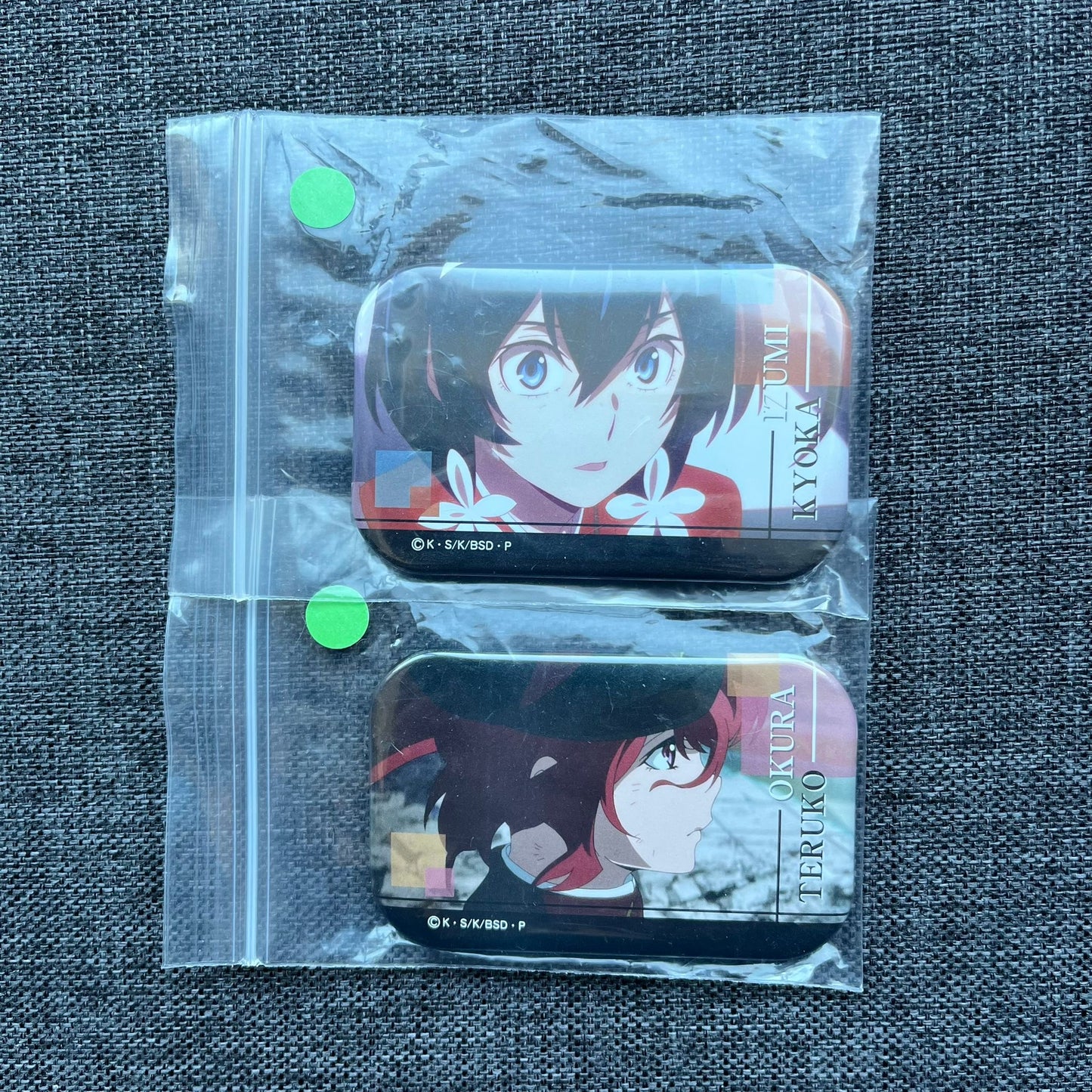 Bungou Stray Dogs Season 4 Rectangle Badges