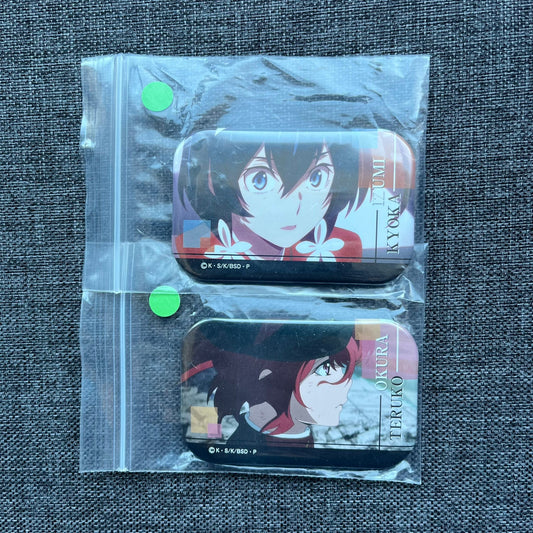 Bungou Stray Dogs Season 4 Rectangle Badges