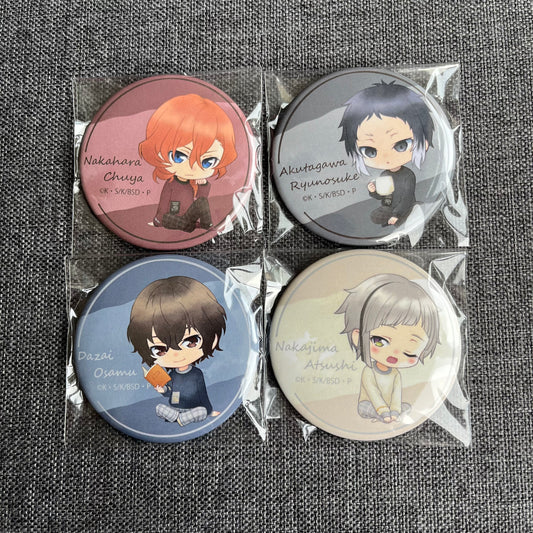 Bungou Stray Dogs Loungewear / Pyjama Badges