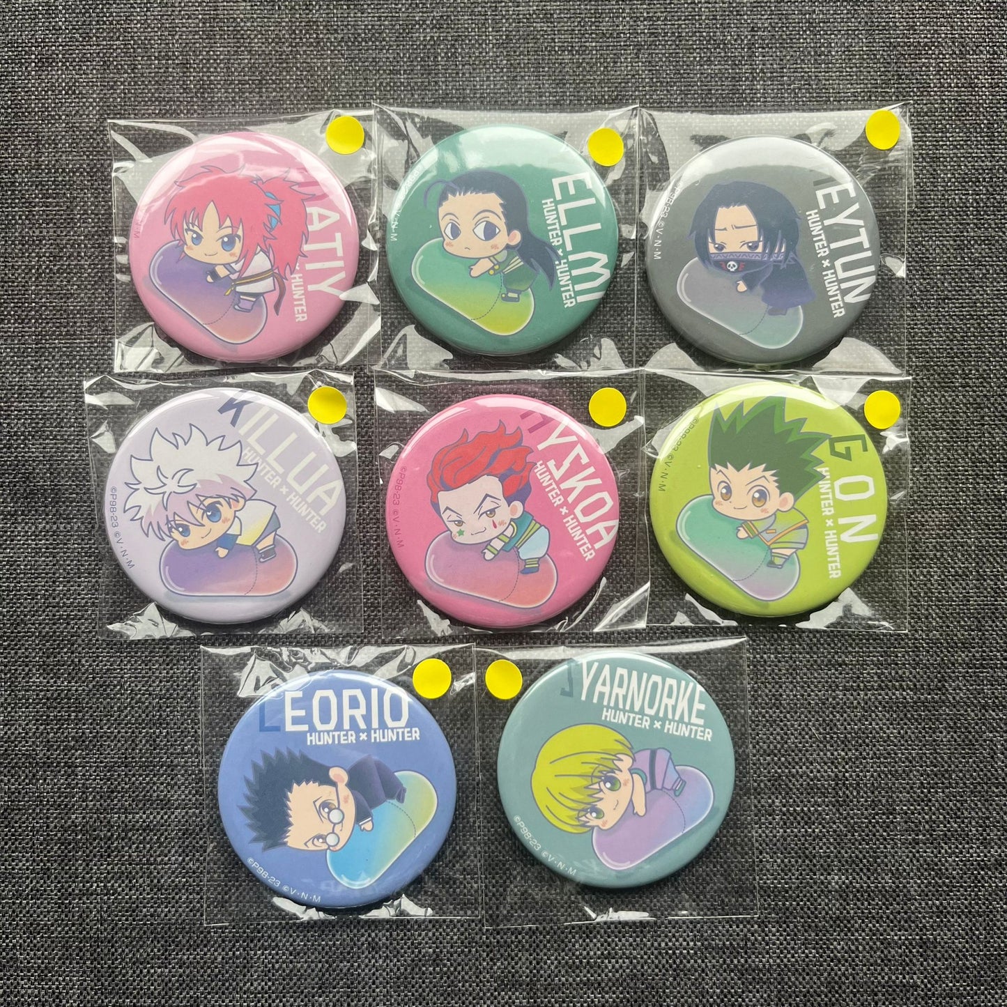 Hunter x Hunter Badges (HxH)