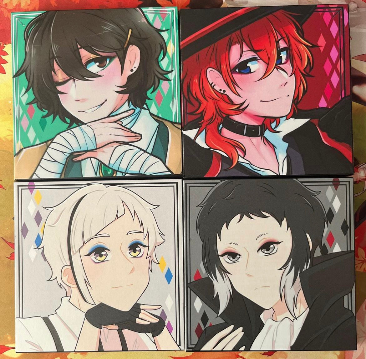PREORDER Bungou Stray Dogs Fanmade Eyeshadow Makeup Palettes